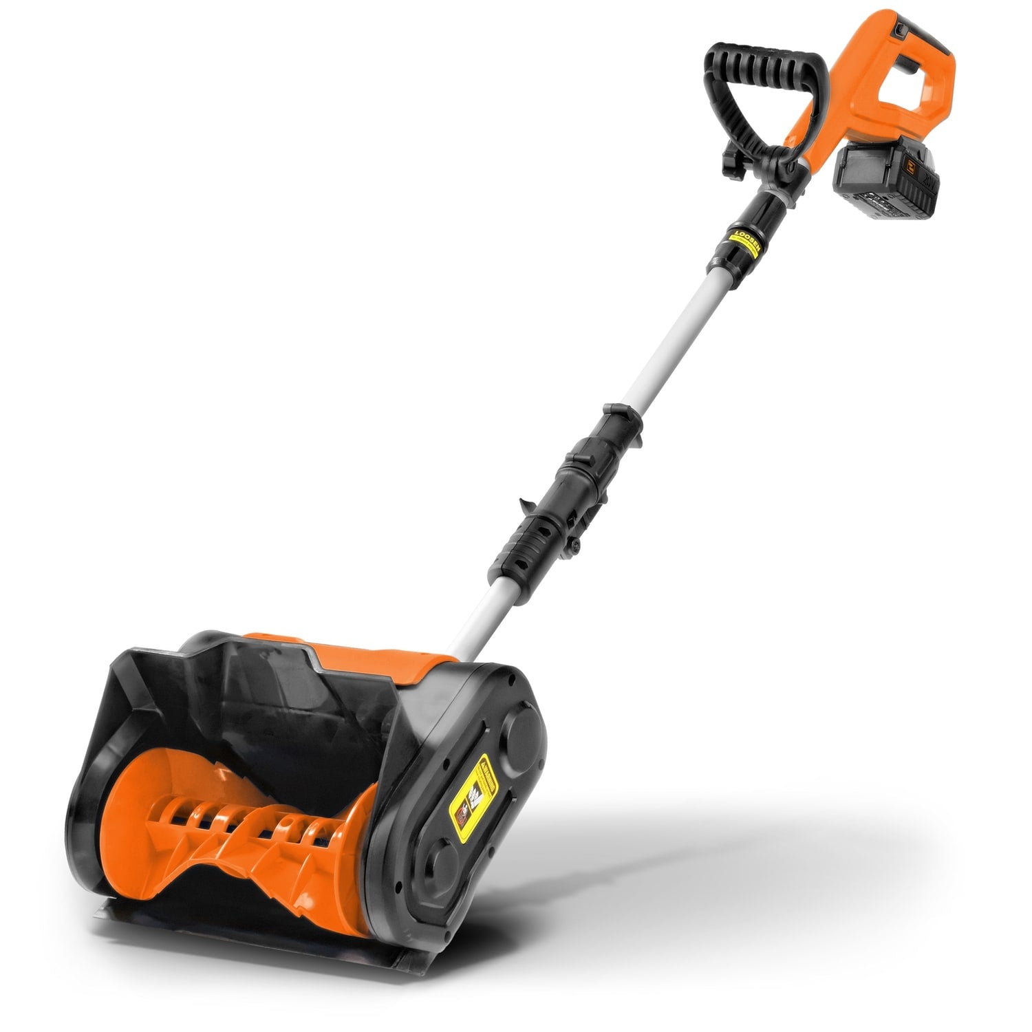 SuperHandy 20V Snow Thrower 20-volt 10-in Single-stage Push Electric Snow Blower Powered Snow Shovel 4 Ah (Battery and Charger Included) GUT132