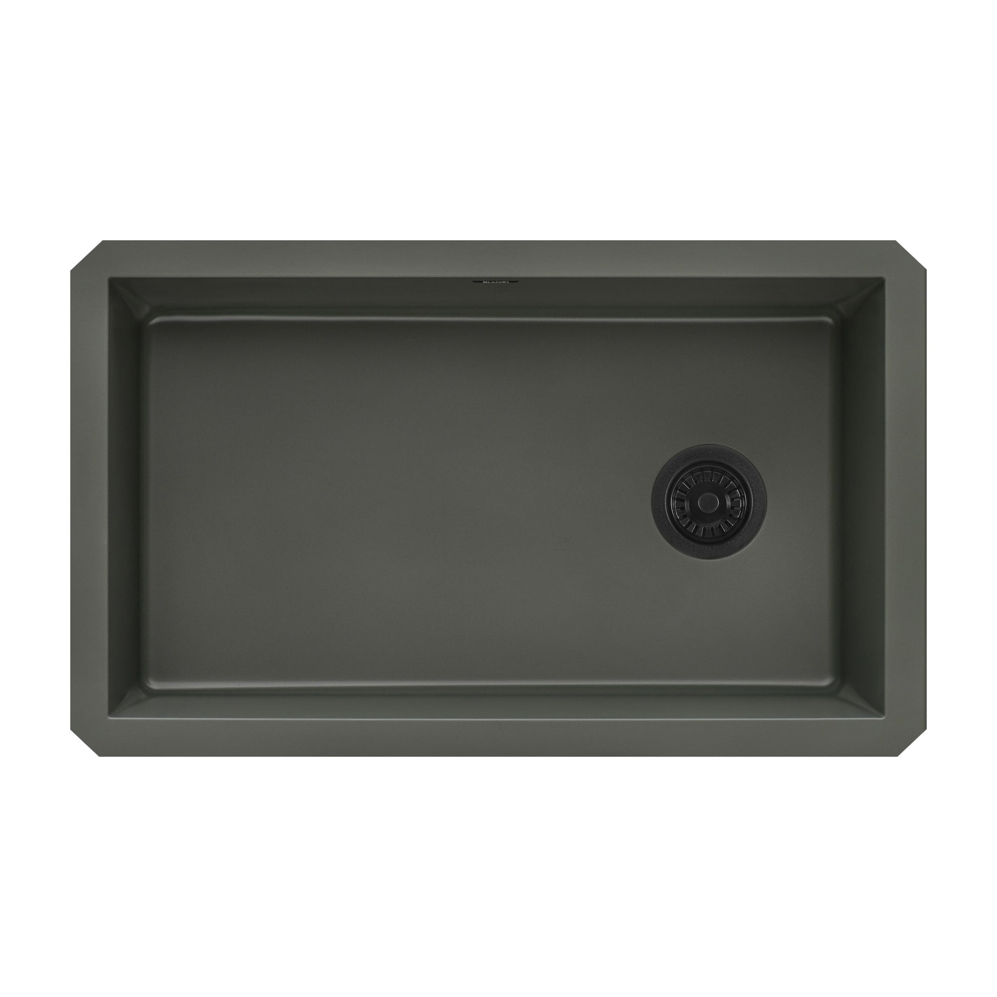 Ruvati epiGranite Undermount 32-in x 19-in Composite Single bowl Kitchen Sink