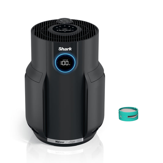 Shark NeverChange MAX 5Year Filter Life Odor Neutralizer 5-Speed Ionic Charcoal Gray True HEPA Air Purifier ENERGY STAR (Covers, 650-sq ft) HP152