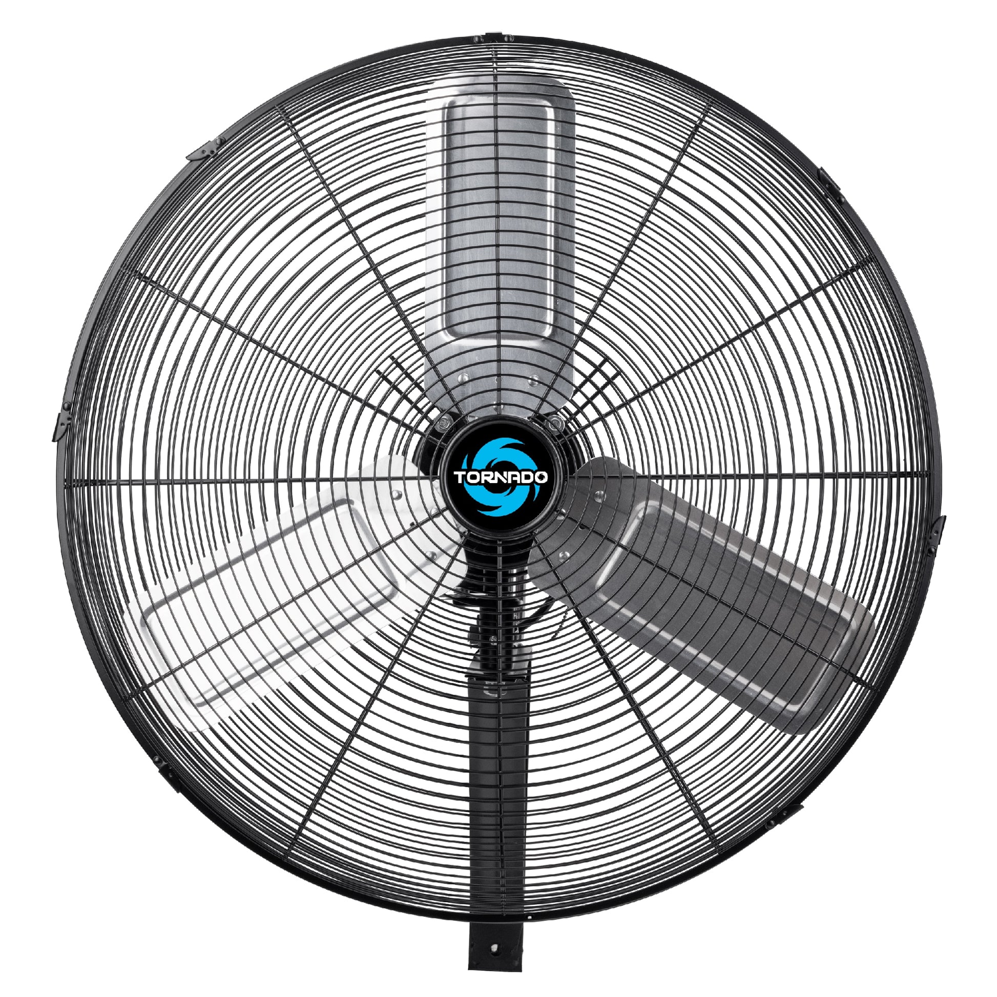Tornado Fans Wall Fan 24-in Oscillation Indoor Black Wall Mounted Fan HI-FAN-24MOWF-A-1P