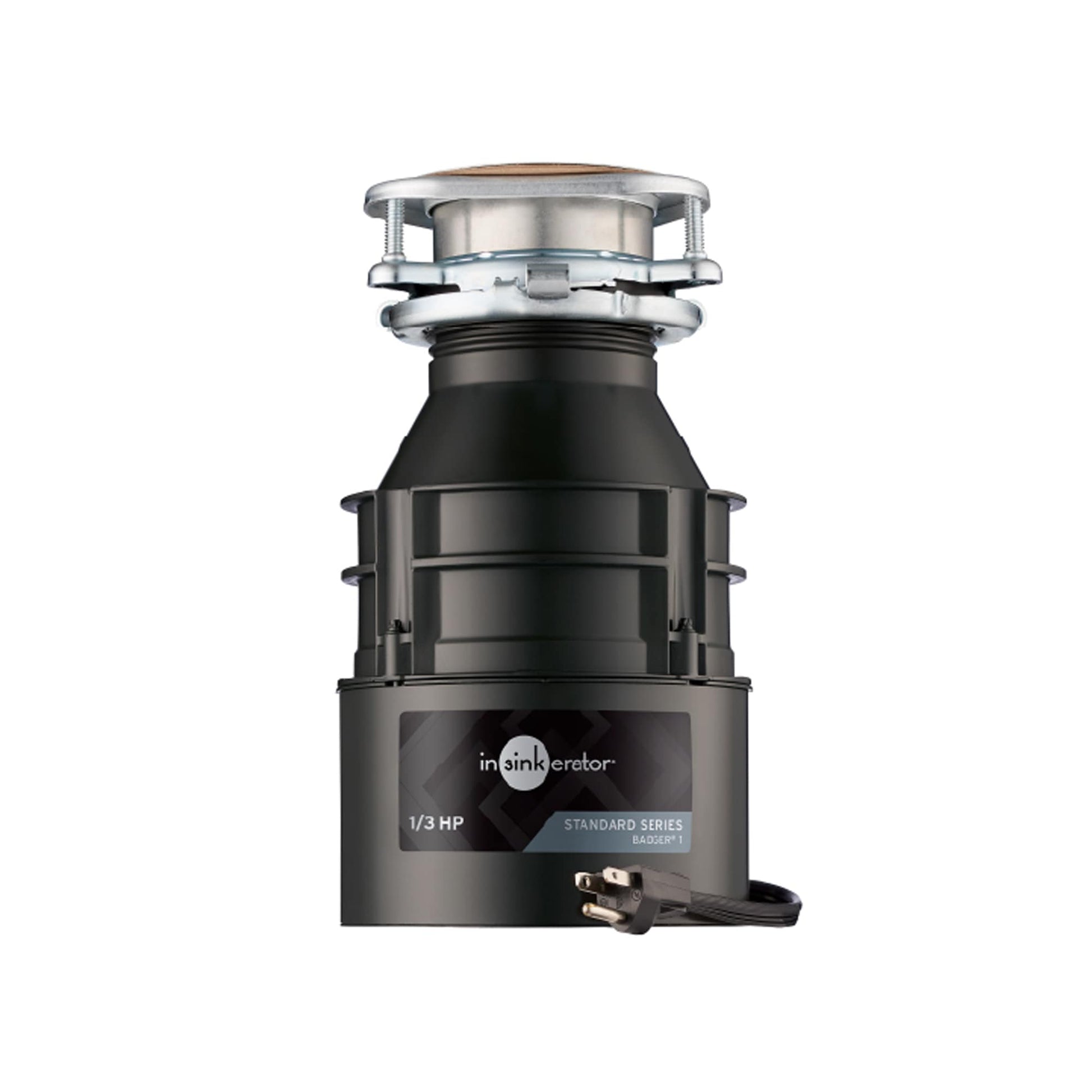 InSinkErator Badger 1XL Continuous Feed 1/3-HP Septic Safe Corded Garbage Disposal 79029A-ISE