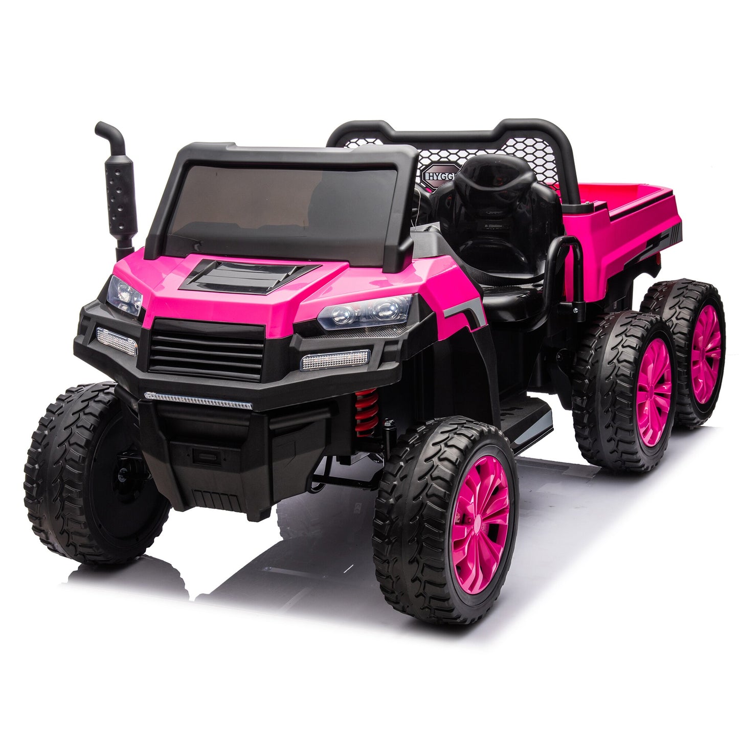 Gaierptone 24-volt Pink Kid's Ride On Car (Battery Charger Included)
