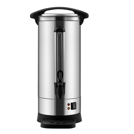 VEVOR 16.4L 1500W 304 Stainless Steel 110-Cup Drip Coffee Maker with Automatic Shut-off (304 Sus + 430 Iron) BSYK110SUS304EMWKV1