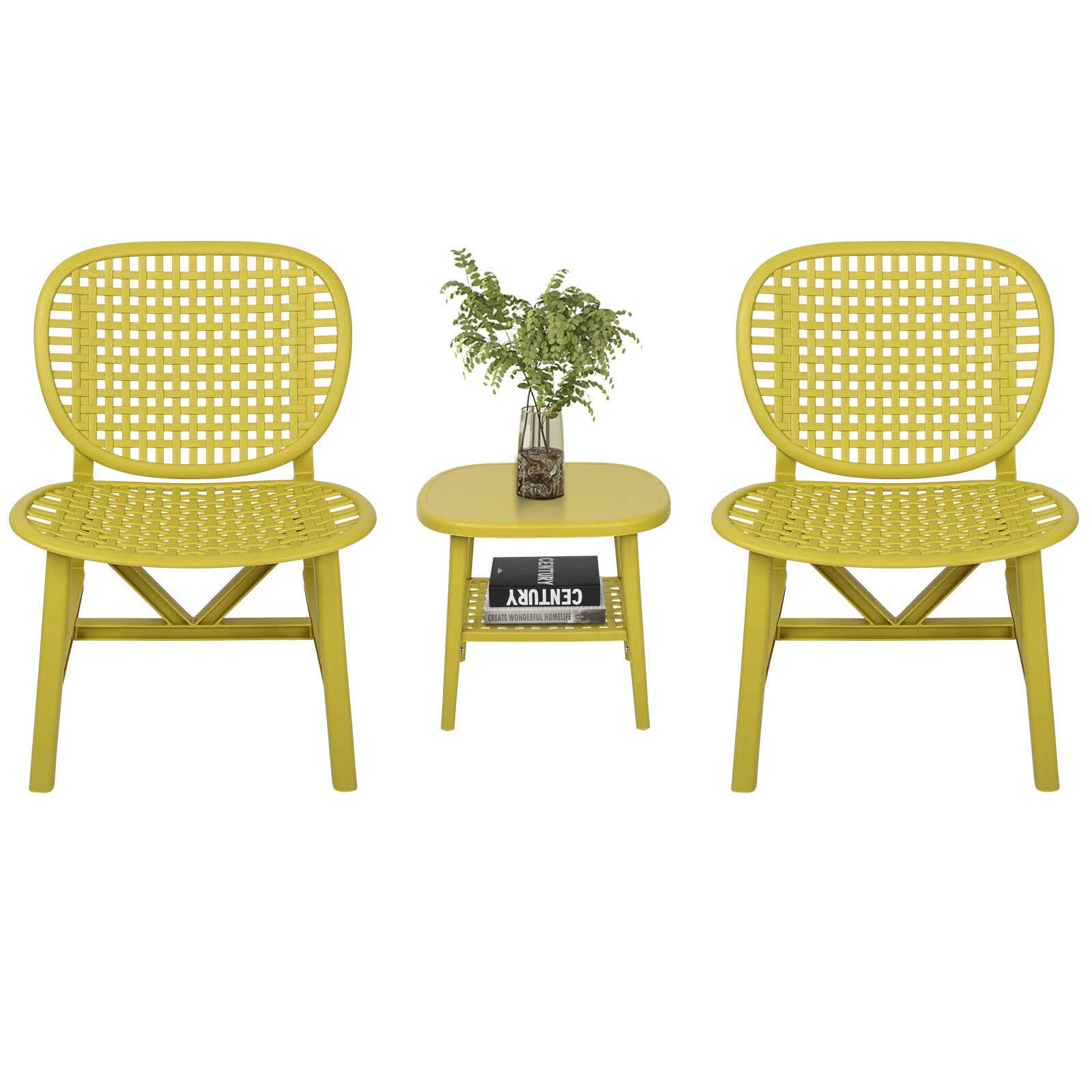 Maocao Hoom 3 -Piece Patio Conversation Set