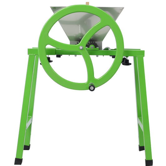 Siavonce Green Commercial Grade Metal Food Slicer for Continuous Use | Hassle-Free Setup | Easy to Use | Easy to Clean | Indoor/Outdoor Slicer ZX-107332
