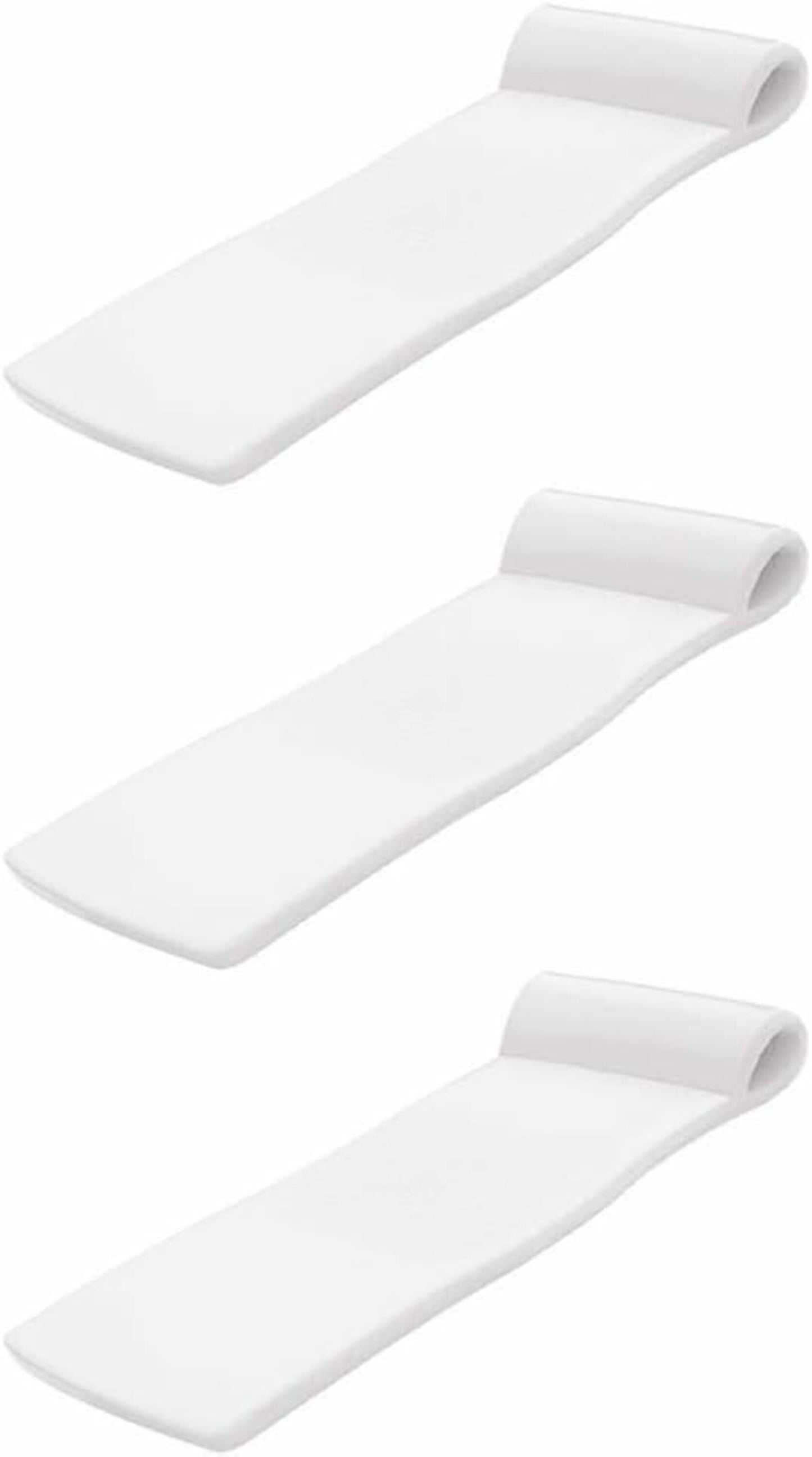 TRC Recreation 70-in x 26-in 1 -Seat White Foam raft 3 -Pack