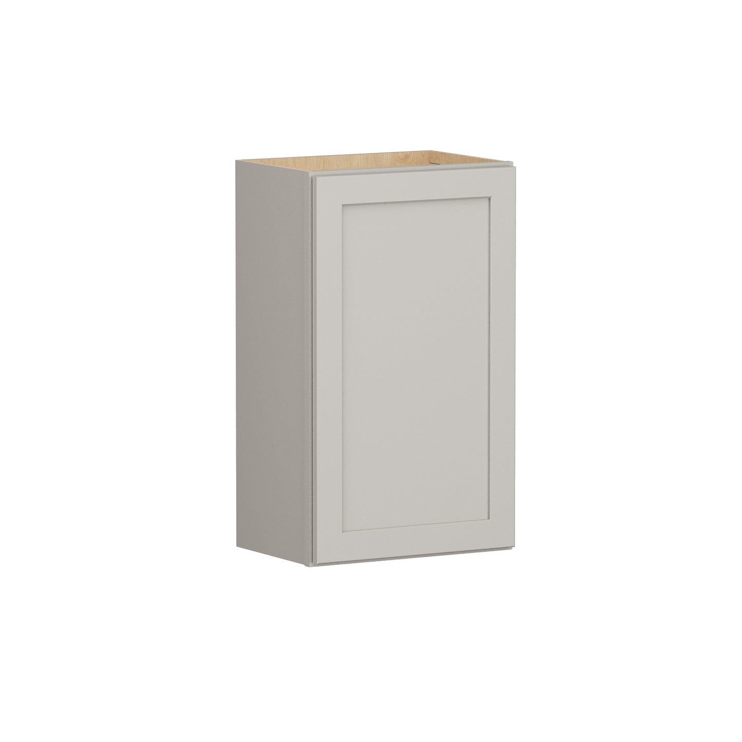 Shenandoah PRO Express Breckenridge 18-in W x 42-in H x 12-in D Stone Full Overlay Wall Fully assembled Plywood Cabinet (Recessed Panel Shaker)