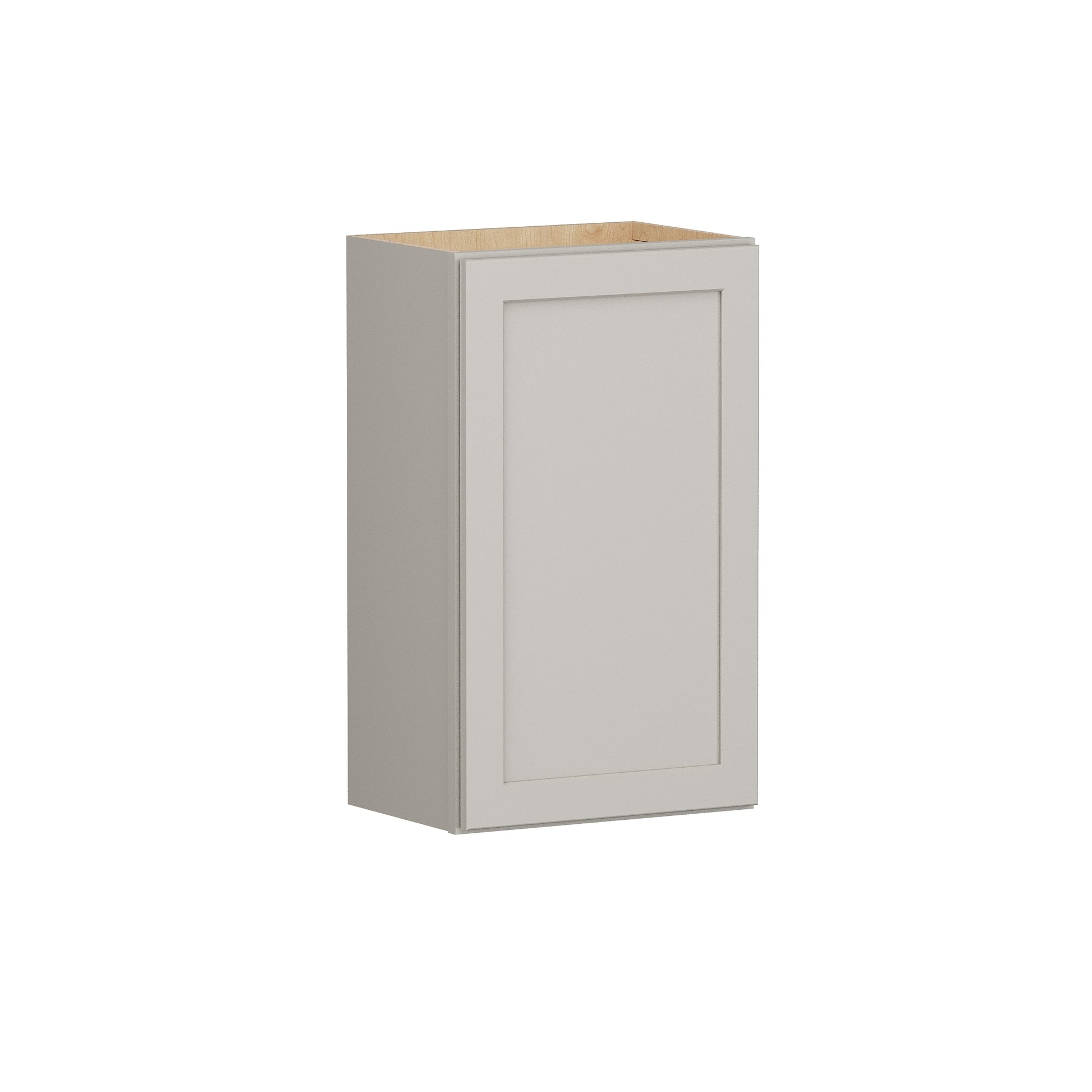 Shenandoah PRO Express Breckenridge 18-in W x 42-in H x 12-in D Stone Full Overlay Wall Fully assembled Plywood Cabinet (Recessed Panel Shaker)