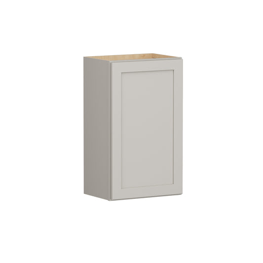 Shenandoah PRO Express Breckenridge 18-in W x 42-in H x 12-in D Stone Full Overlay Wall Fully assembled Plywood Cabinet (Recessed Panel Shaker)
