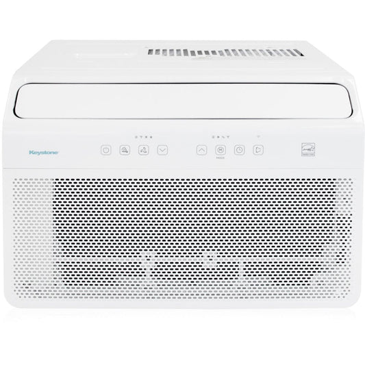 Keystone 350-sq ft Window Air Conditioner with Heater with Remote (230-Volt, 8000-BTU) KSTAW08INV-HC