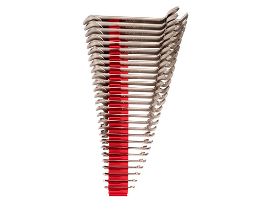 TEKTON 27-Piece Set Metric Angle Open End Wrench Includes Hard Case WAE92503