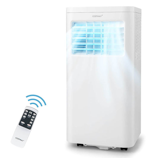GZMR 6000-BTU Portable Air Conditioner Cools 177-CFM 2-Speed Indoor Portable Evaporative Cooler for 250-sq ft GR-W1134LESS35GS