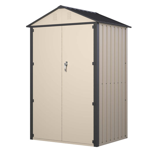 Maocao Hoom 3-ft x 4-ft Galvanized Steel Storage Shed