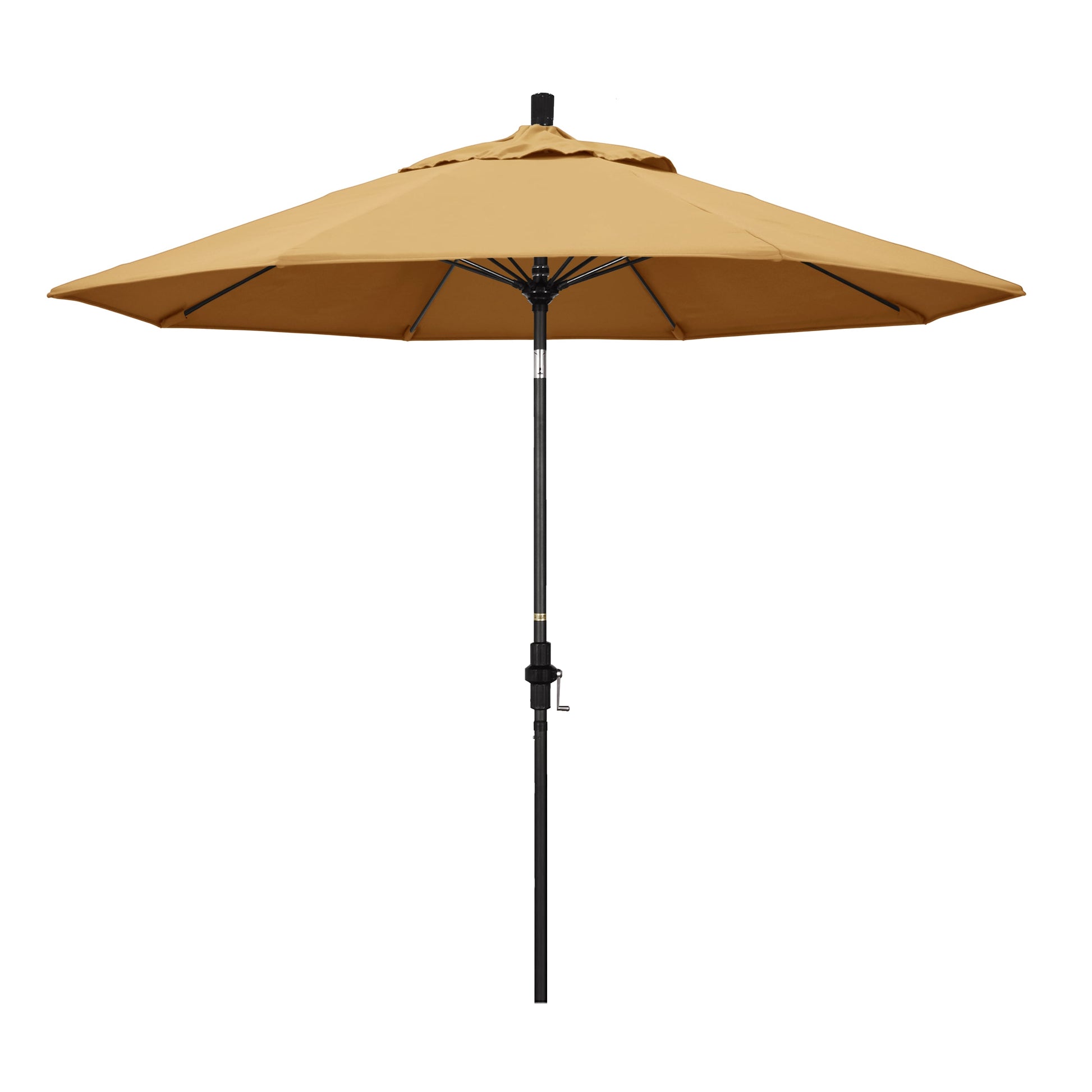 California Umbrella 9-Feet Aluminum Brown Market Patio Umbrella