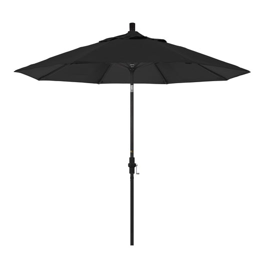 California Umbrella 9-Feet Aluminum Black Market Patio Umbrella
