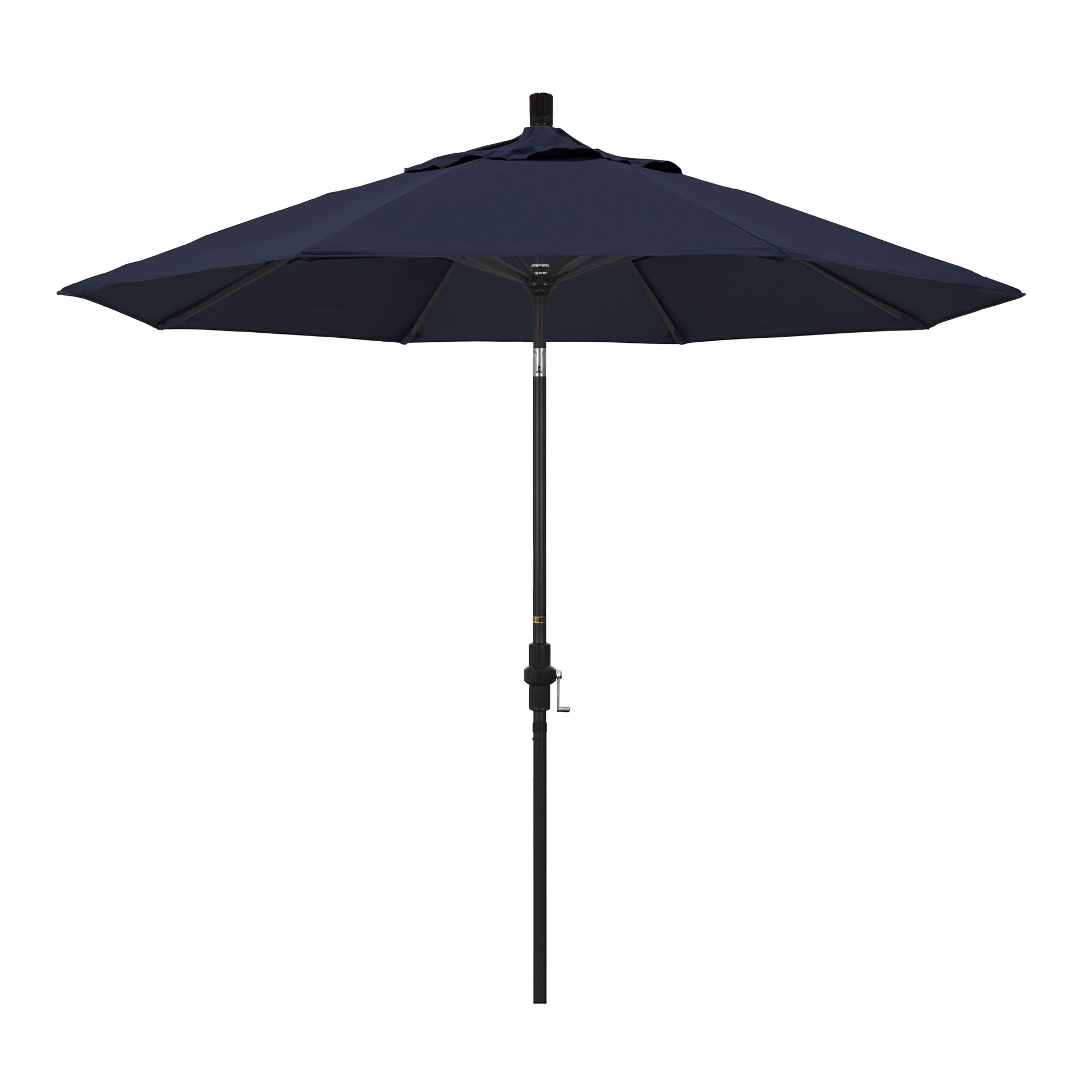 California Umbrella 9-Feet Aluminum Blue Market Patio Umbrella