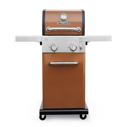 Permasteel Copper 2-Burner Liquid Propane Gas Grill PG-40201-CO
