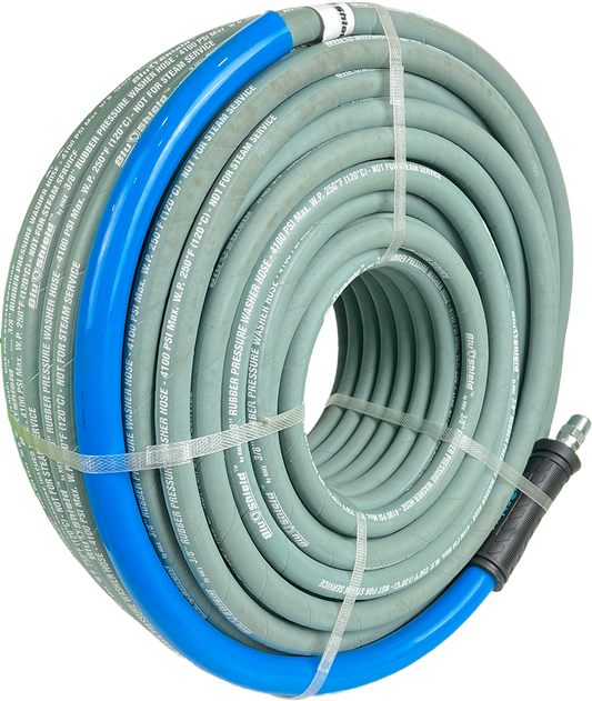 BLU SHIELD 3/8-in x 200-ft , up to 4100-PSI Pressure Washer Hose