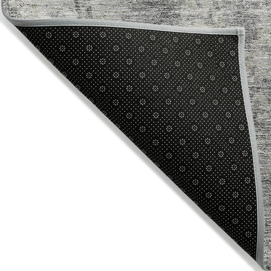 Addison Rugs Chantille ACN940GY 8 x 10 (ft) Loomed Gray Rectangular Indoor/Outdoor Machine washable Pet Friendly Area rug