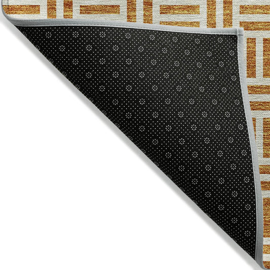 Addison Rugs Chantille ACN978CP 9 x 12 (ft) Loomed Copper Rectangular Indoor/Outdoor Machine washable Pet Friendly Area rug