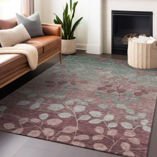 Addison Rugs Chantille ACN1900BL 9 x 12 (ft) Loomed Blush Rectangular Indoor/Outdoor Machine washable Pet Friendly Area rug