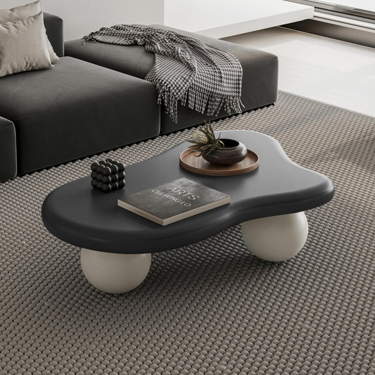 Bayfeve Modern Triangle MDF MDF 40-in W x 11.7-in H Coffee Table