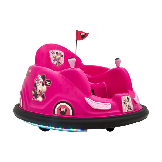 6V Disney Minnie 6V Bumper Car Ride on Toy, by Flybar