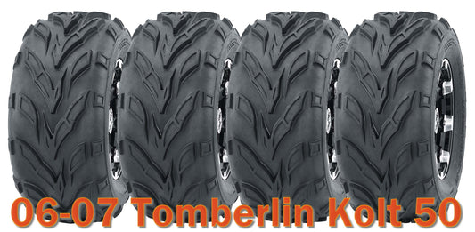(4) 16x8-7 WANDA ATV tires set for 2006-2007 Tomberlin Kolt 50