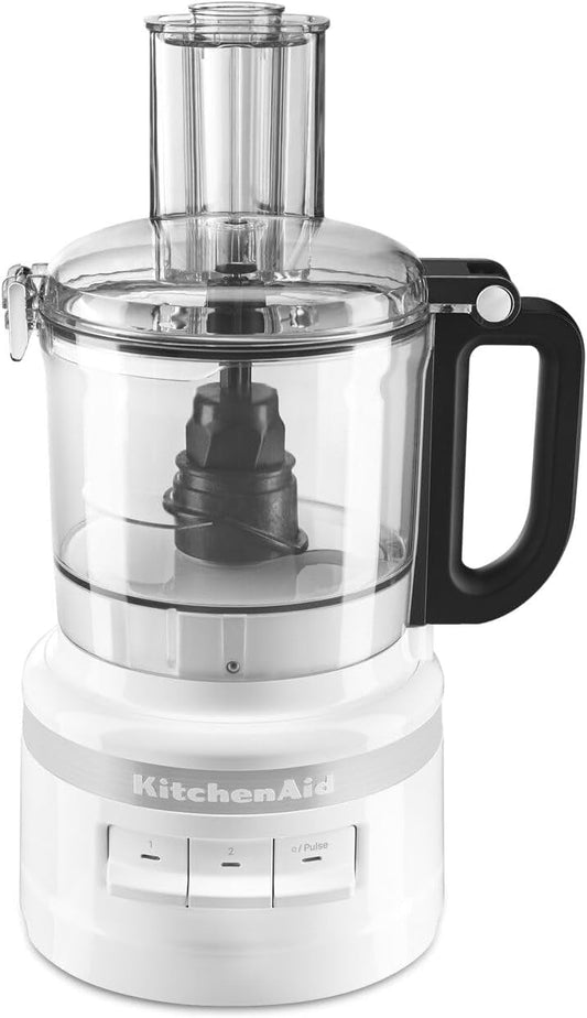 7-Cup Food Processor KFP0718WH, Whi e