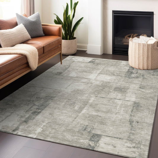Addison Rugs Chantille ACN1714BG 9 x 12 (ft) Loomed Beige Rectangular Indoor/Outdoor Machine washable Pet Friendly Area rug