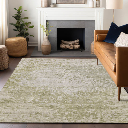 Addison Rugs Chantille ACN1737BG 9 x 12 (ft) Loomed Beige Rectangular Indoor/Outdoor Machine washable Pet Friendly Area rug