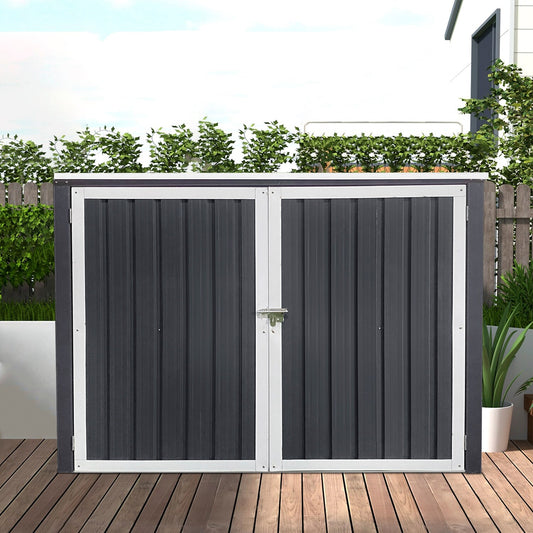 Maincraft 6-ft x 4-ft Galvanized steel Metal Storage Shed