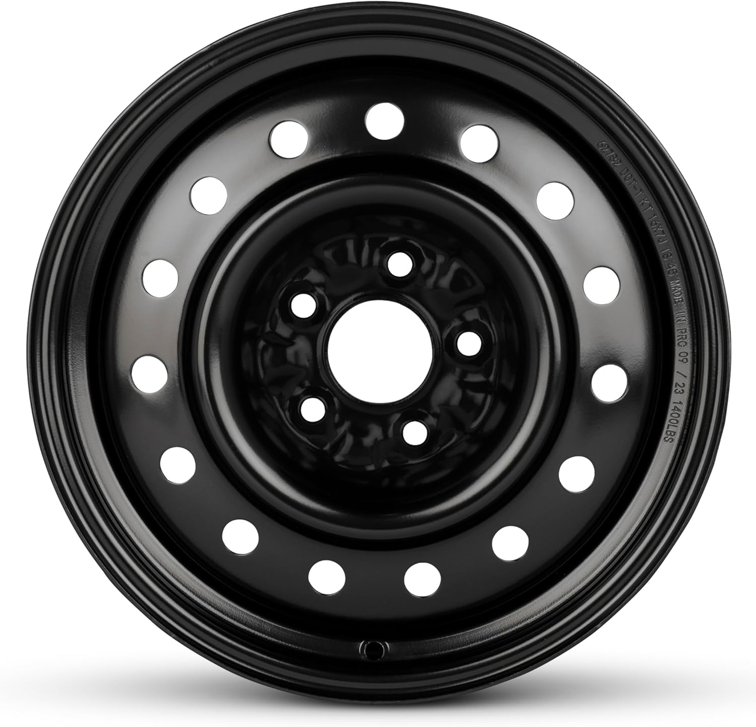 For 2019-2024 Nissan Altima 16 Inch Painted Black Rim - OE Direct Replacement - Road Ready Car Wheel