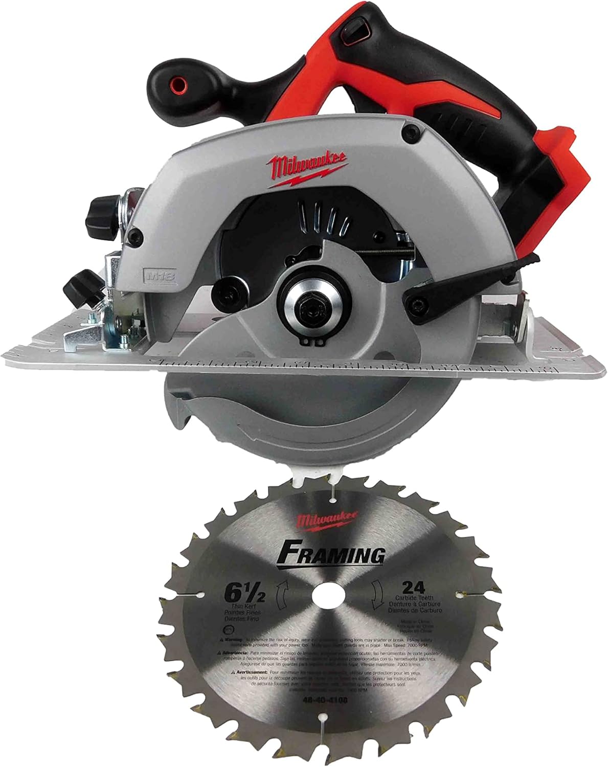 Milwaukee 2630-20 18V Cordless 6.5'' Circular Saw (Tool Only),2630-20-NBX