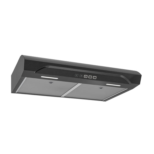 Broan 30 inch Convertible 350-CFM BlackStainless Under Cabinet Range Hood