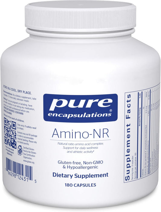 Pure Encapsulations Amino-NR | Natural Ratio Amino Acid Complex Support for Immune Function and Athletic Activity* | 180 Capsules