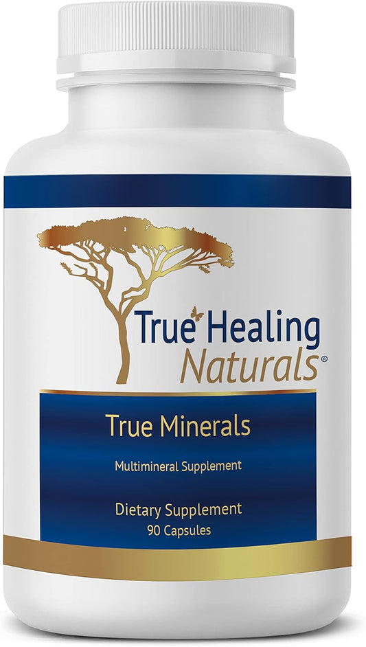 True Minerals Supplement, Promotes Gut & Heart Health, 90 Vegetarian Capsules