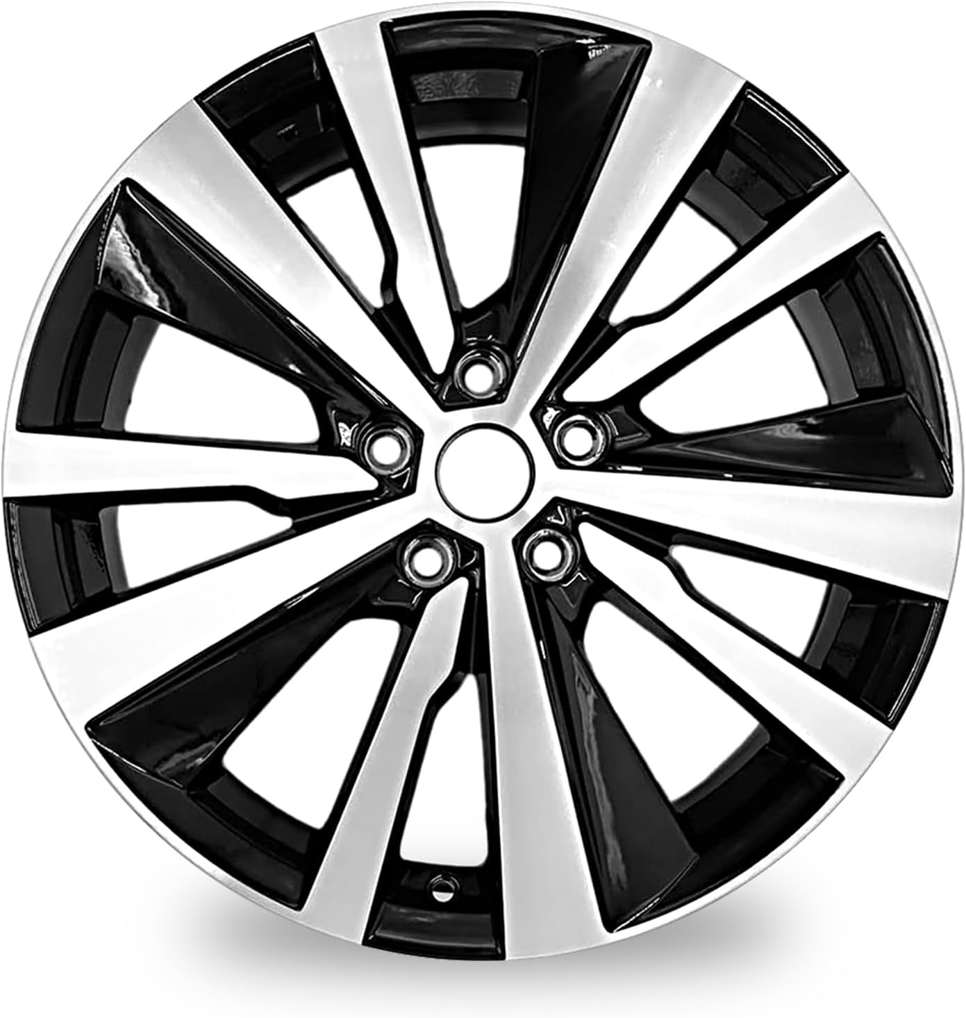 19" New 19X8 for Nissan Altima 2019 2020 2021 2022 SR SL OEM Machined Black Alloy Wheel Design Replacement Rim set of 1