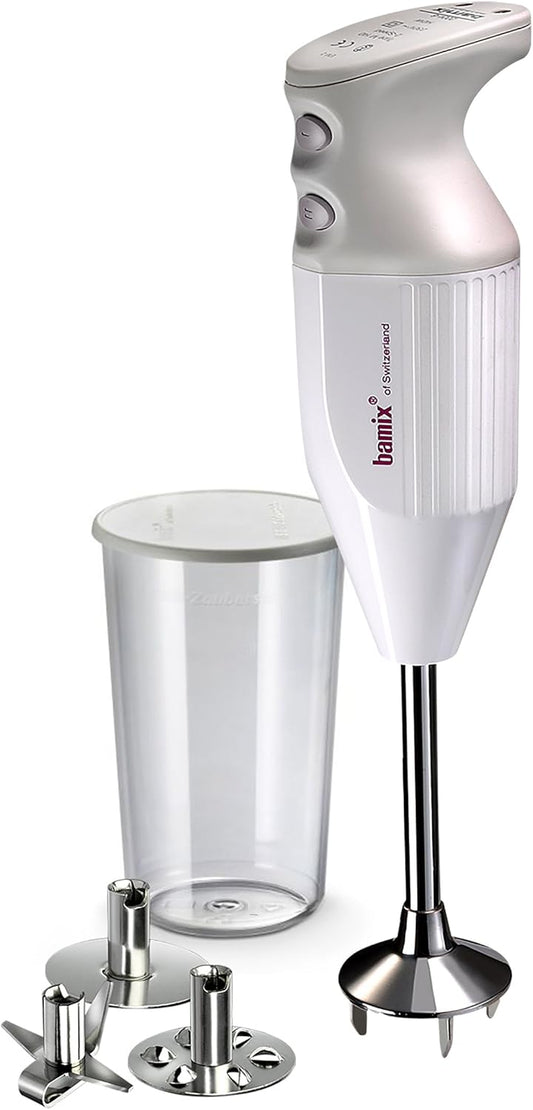bamix M133 Mono Immersion Blender & Processor, Silver