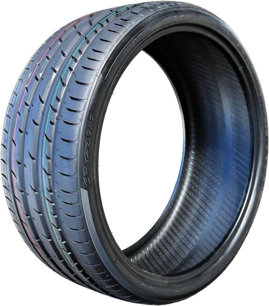 Haida LECP HD927 Summer Truck/SUV High Performance Radial Tire-265/45R21 265/45ZR21 265/45/21 265/45-21 104W Load Range SL 4-Ply BSW Black Side Wall UTQG 340AA