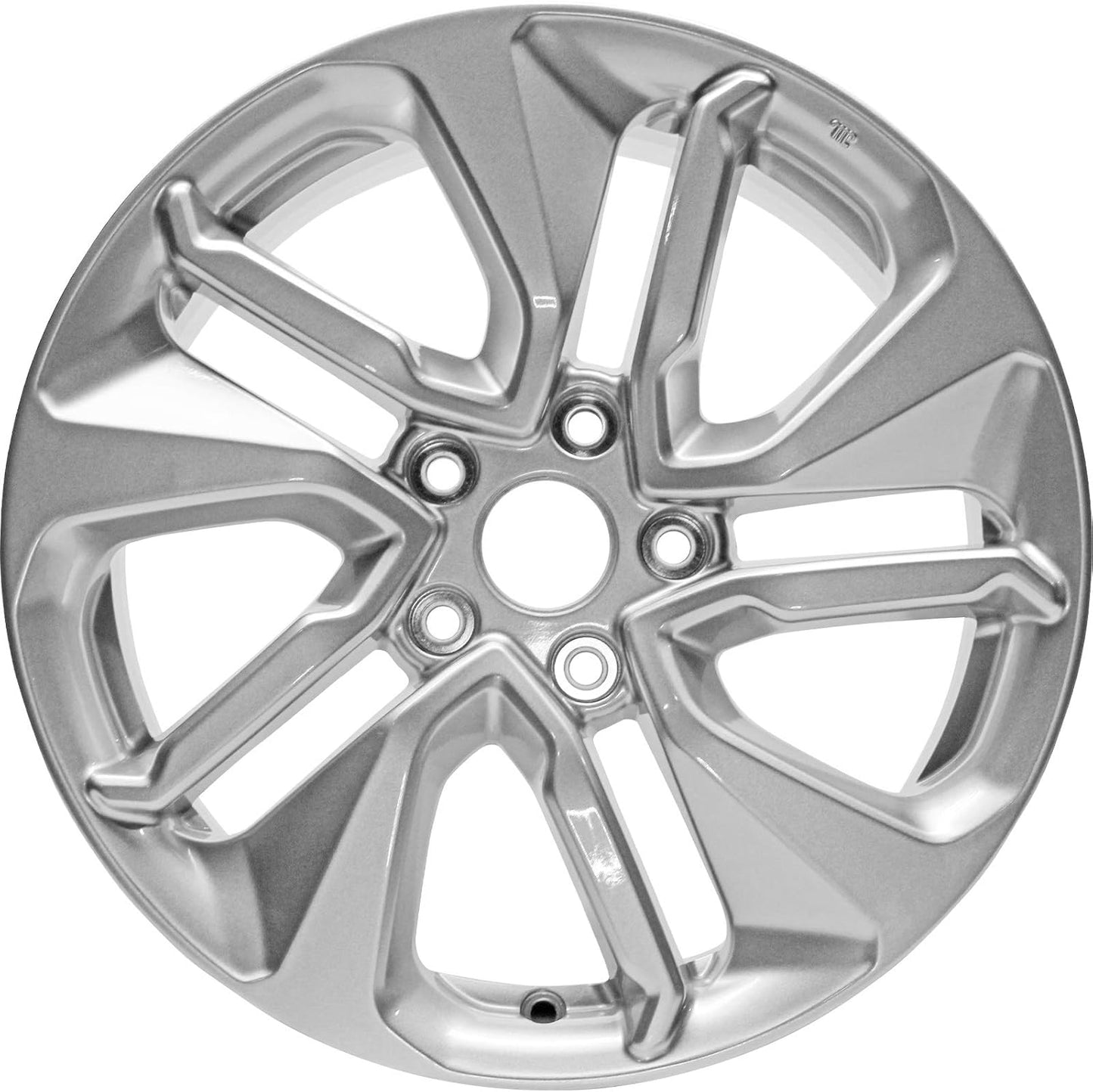 New 17" 17x7.5" 17 Inch Silver Aluminum Alloy Wheel Rim for 2018 2019 2020 Honda Accord LX Sedan | ALY64125U20N | Direct Fit - OE Specs