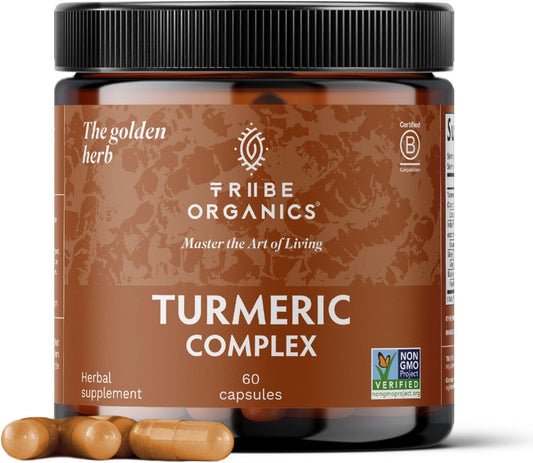 Turmeric Curcumin C3 Complex with BioPerine 1050mg - Natural Joint Support - 95% Curcuminoids & Black Pepper Extract for Ultra High Absorption & Potency - Non GMO - Gluten Free - 60 Vegan Capsules