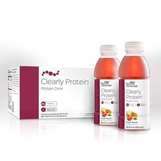 Bariatric Advantage Clearly Protein Fruit Punch 12 EA Bottles