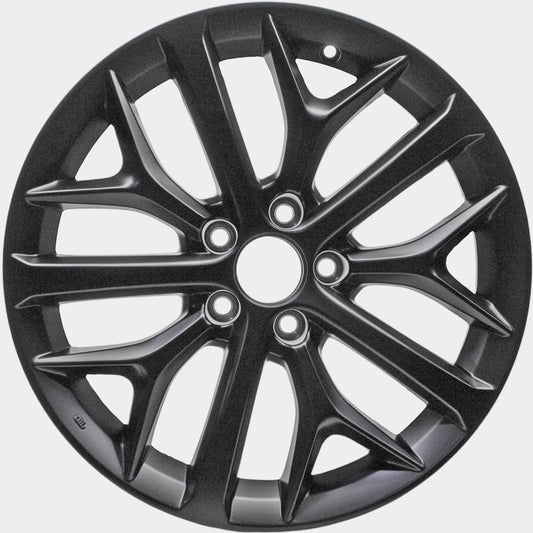 New 18" 18x8" Matte Black Alloy Wheel Rim fits Honda Civic 2020-2021 | ALY63163U45N