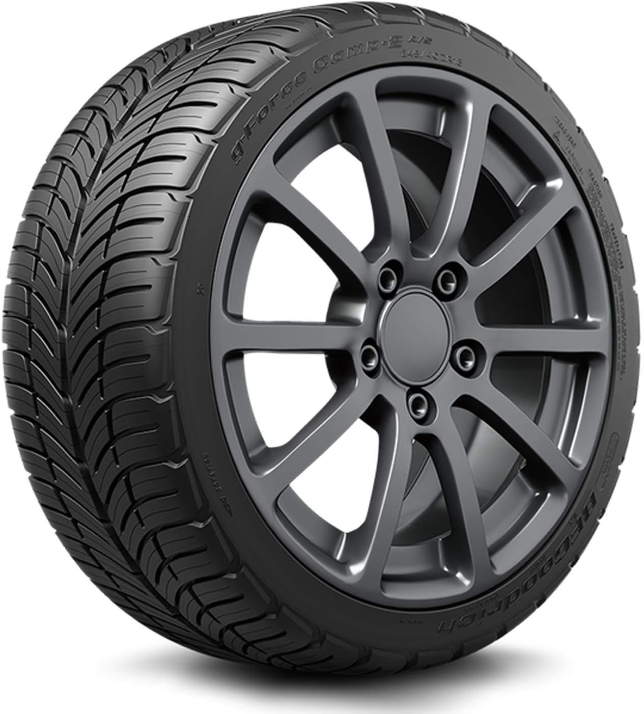 BFGoodrich G-Force Comp-2 A/S Plus All-Season Radial Car Tire for Ultra-High Performance, 215/50ZR17/XL 95W