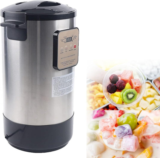 12L Yogurt Fermenter,Intelligent Make Yogurt,Electric Fermenter Machine,Time and Temperature Control,for Commercial Kitchen,Garlic,Yogurt,Pickle,Sweet Rice Wine,Dough