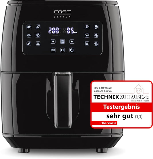 CASO AF 600 XL Hot Air Fryer, Black