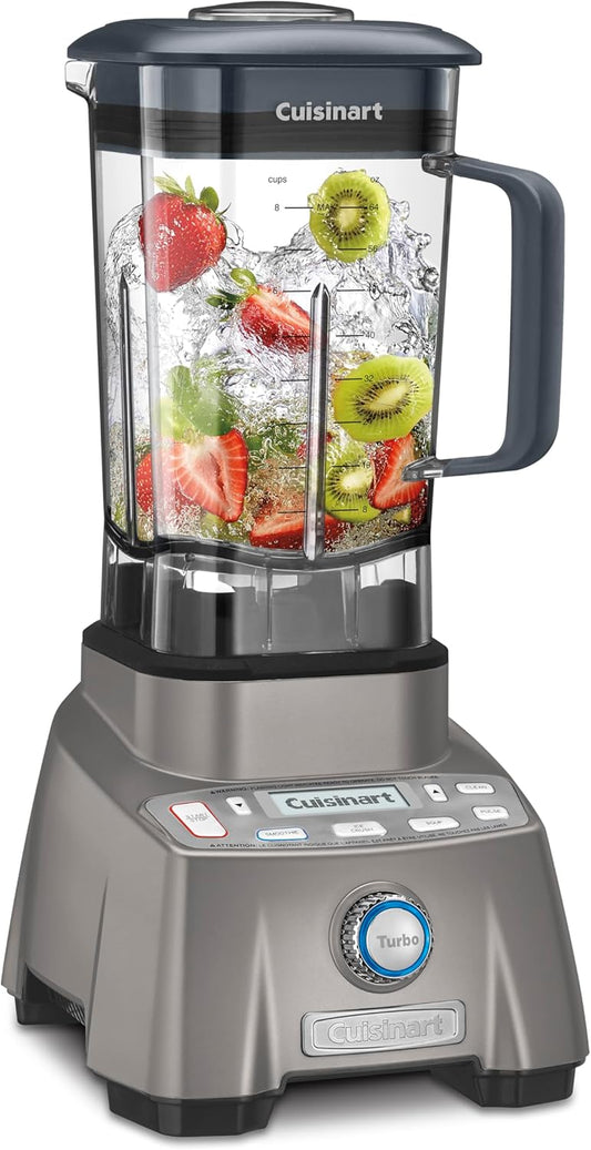 Cuisinart Blender for Shakes, Smoothies & More, 3.5 Peak Hurricane Pro Blender, Gunmetal, CBT-2000P1