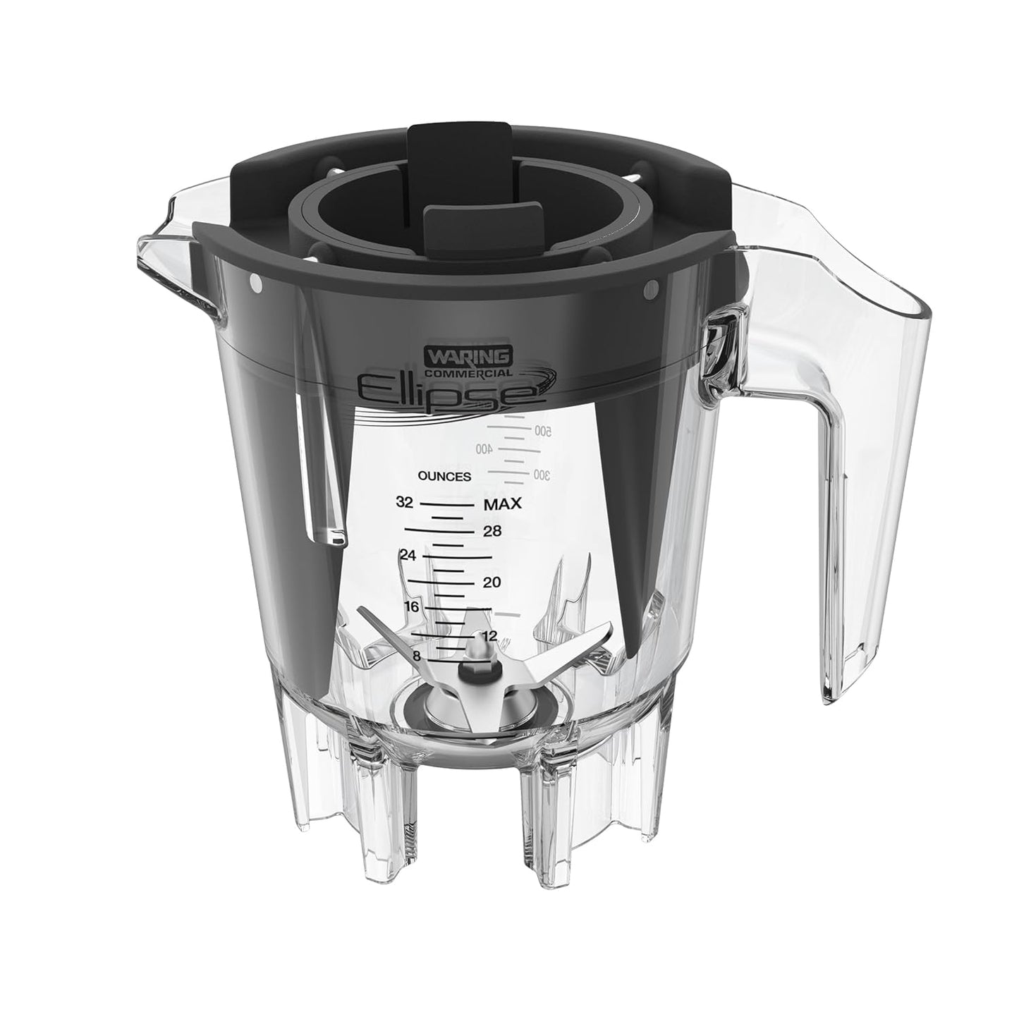 Waring Commercial 32 oz. Ellipse Copolyester Container with Dasher Assembly