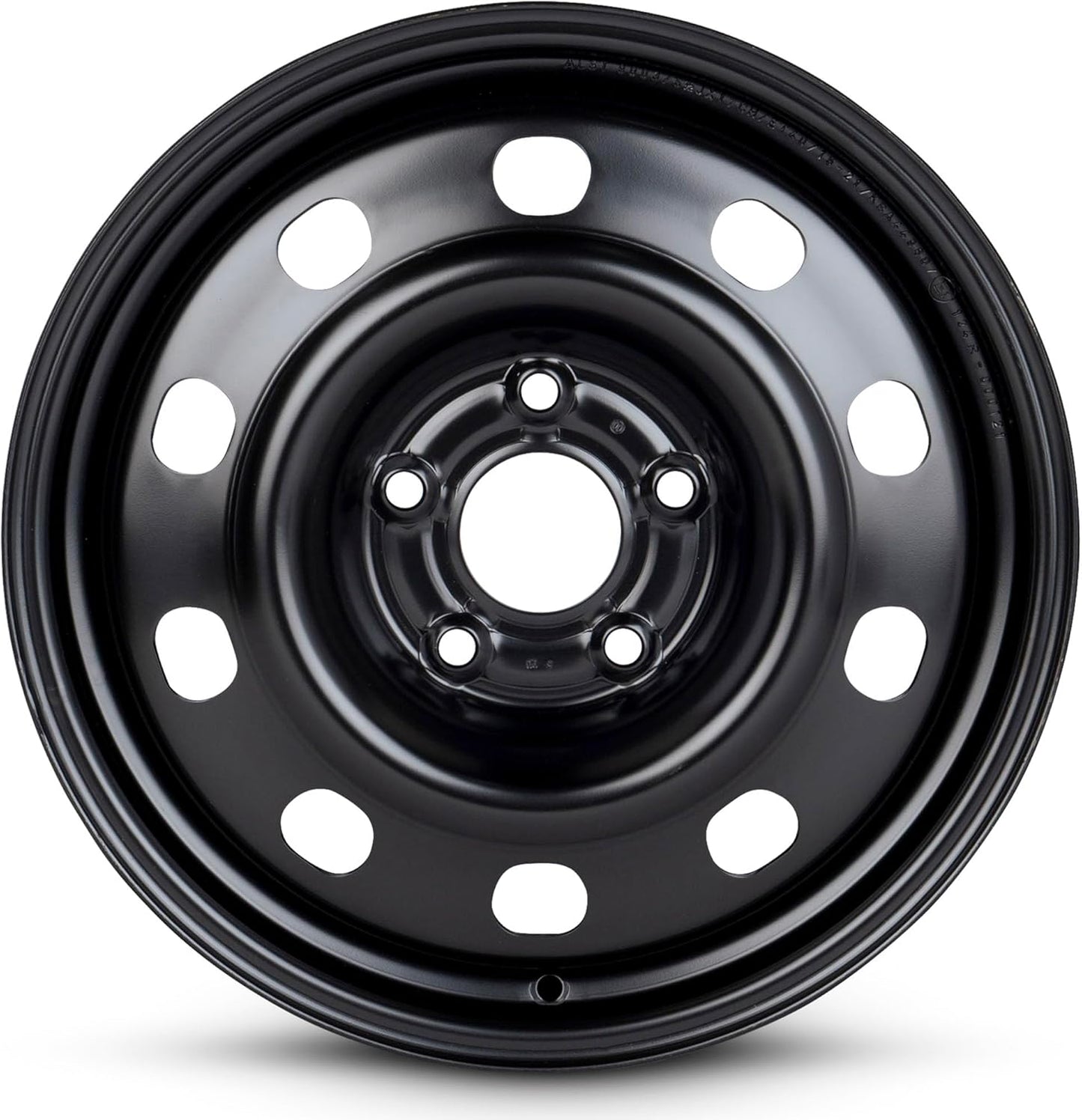 For 2013-2020 Dodge Journey 17 Inch Painted Black Rim - OE Direct Replacement - Road Ready Car Wheel